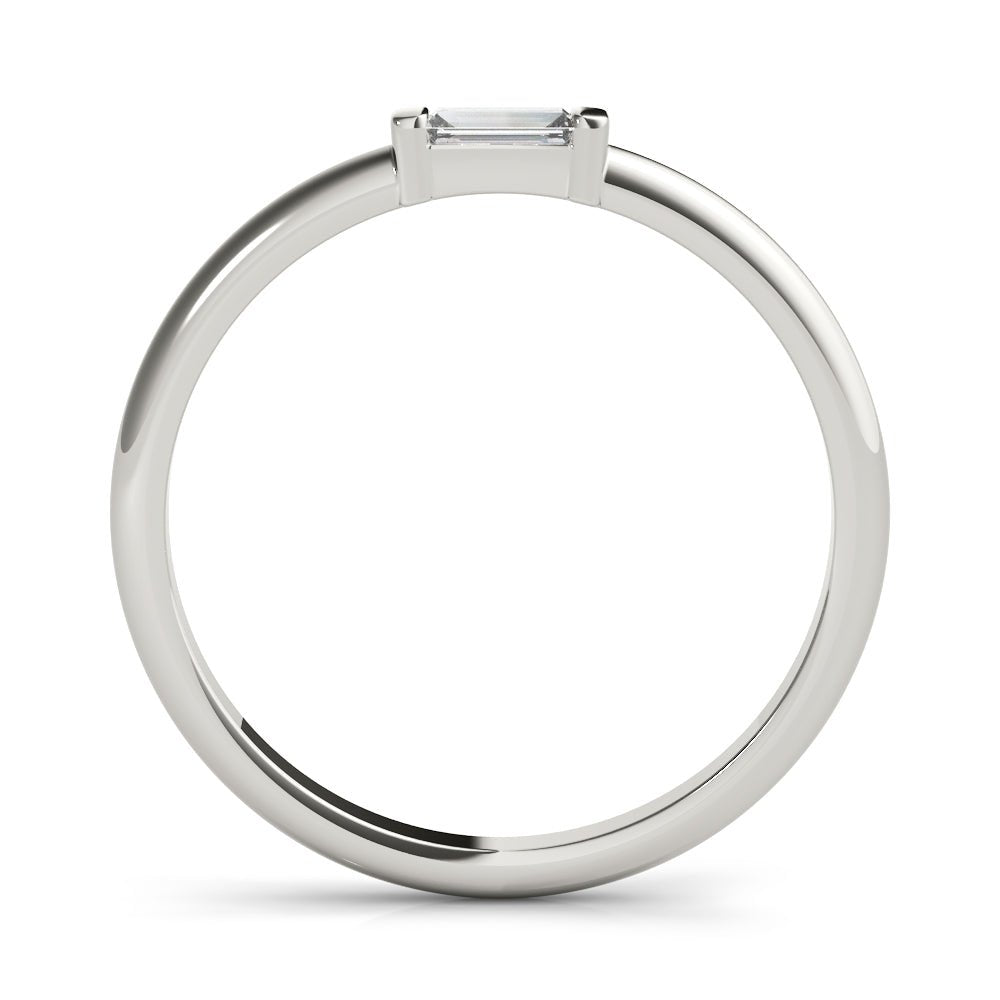 Sophisticated & Stylish Solitaire Diamond Wedding Ring - Diamonds By Rothschild