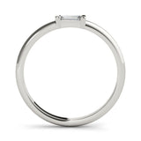 Sophisticated & Stylish Solitaire Diamond Wedding Ring - Diamonds By Rothschild