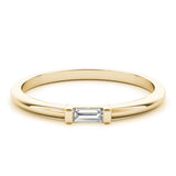 Sophisticated & Stylish Solitaire Diamond Wedding Ring - Diamonds By Rothschild