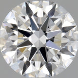 3/4 Carat Round Cut Natural Diamond - D VVS2 - 0.78ct - EX Cut Grade