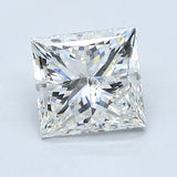 1.5 Carat Princess Cut Natural Diamond - 1 SI2 - 1.7ct - VG Cut Grade