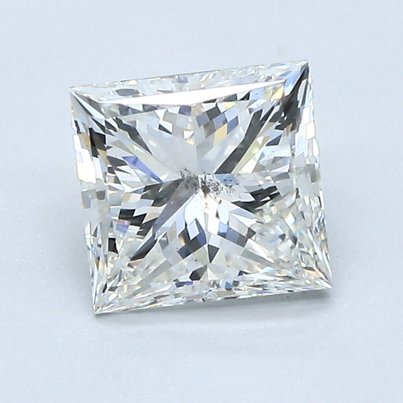 1.5 Carat Princess Cut Natural Diamond - 1 SI2 - 1.7ct - VG Cut Grade