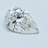 1 Carat Pear - Natural Diamond - 0.9 - F - SI2 - VG - VG