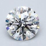 2 Carat Round - Natural Diamond - 2 - E - SI2 - EX - EX - EX