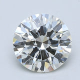 2 Carat Round - Natural Diamond - 2.03 - J - SI1 - VG - VG - VG