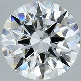 3 Carat Round - Natural Diamond - 3.01 - H - VS2 - EX - EX - EX