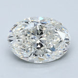 2 Carat Oval - Natural Diamond - 2.01 - H - SI1 - G - EX - EX