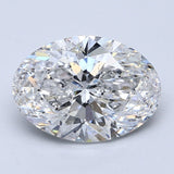 3 Carat Oval - Natural Diamond - 3.02 - F - I1 - VG - VG - EX