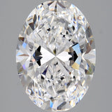 3 Carat Oval - Natural Diamond - 3.01 - D - VS2 - EX - VG