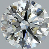2.5 Carat Round - Natural Diamond - 2.5 - I - VS2 - EX - EX - EX