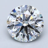 3.5 Carat Round - Natural Diamond - 3.52 - E - SI2 - EX - EX - EX
