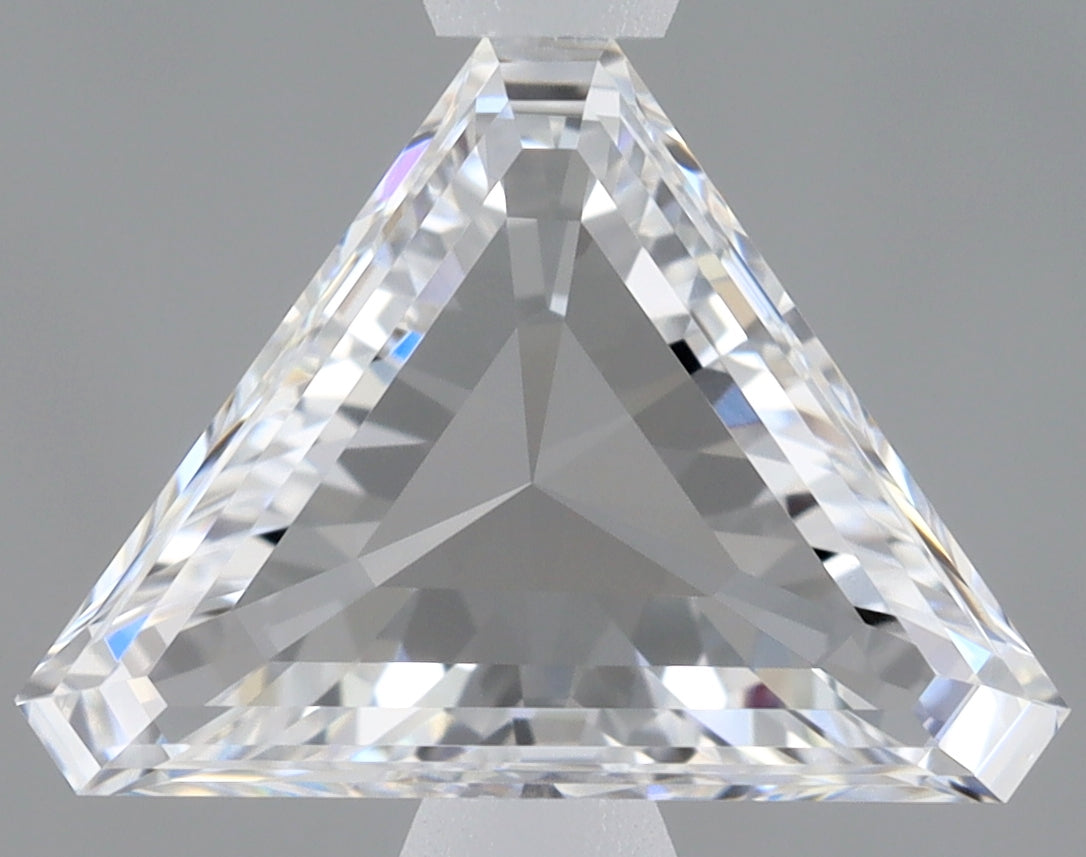 1/2 Carat Trilliant Cut Natural Diamond - D VS1 - 0.55ct - VG Symmetry Grade