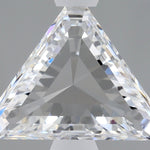 1/2 Carat Trilliant Cut Natural Diamond - D VS1 - 0.55ct - VG Symmetry Grade