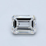 2 Carat Emerald - Natural Diamond - 2.03 - F - VS2 - VG - VG - VG