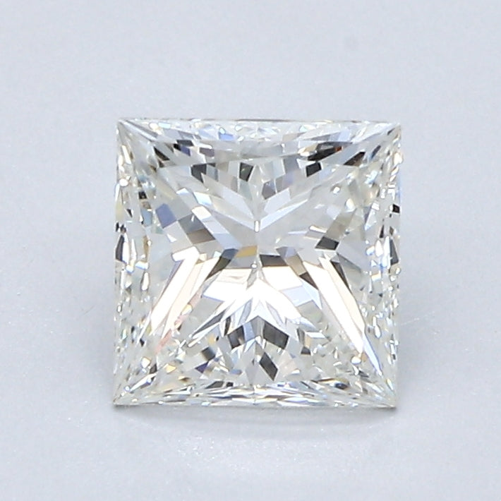 1 Carat Princess Cut Natural Diamond - H SI1 - 1.12ct - EX Cut Grade