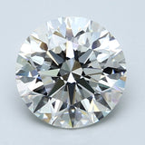 2.5 Carat Natural Diamond - Round - 2.51 - H - SI1