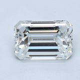 1.5 Carat Emerald - Natural Diamond - 1.6 - G - SI1 - EX - VG - VG