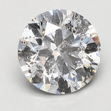 1.5 Carat Round - Natural Diamond - 1.61 - G - I2 - VG - EX - VG