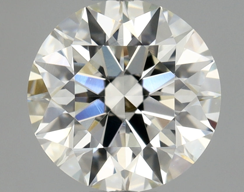 3/4 Carat Round Cut Natural Diamond - G VVS1 - 0.76ct - EX Cut Grade