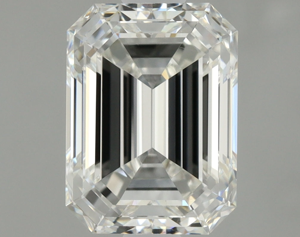 1.5 Carat Emerald Cut Natural Diamond - G VVS2 - 1.5ct - VG Cut Grade