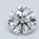 3 Carat Round - Natural Diamond - 3.02 - F - VS2 - EX - EX - EX