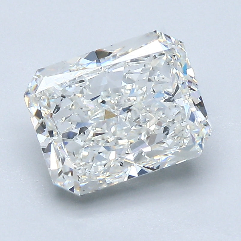 2 Carat Radiant Cut Natural Diamond - H SI2 - 2.03ct - VG Cut Grade