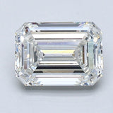 2 Carat Emerald - Natural Diamond - 2.01 - H - VS2 - VG - EX - EX
