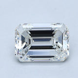 1 Carat Emerald - Natural Diamond - 1.31 - G - VVS1 - EX - EX