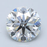 2 Carat Round - Natural Diamond - 2.02 - G - SI2 - VG - EX - EX