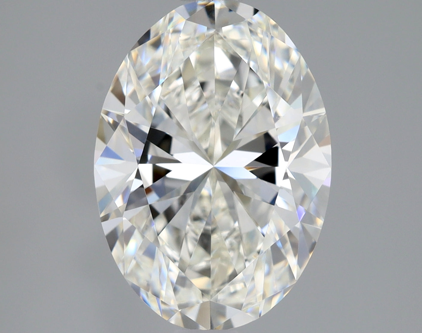2 Carat Oval Cut Natural Diamond - G VS1 - 2.01ct - EX Cut Grade