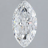 2 Carat Marquise - Natural Diamond - 2.01 - E - SI2 - VG - EX - EX