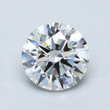 3 Carat Round - Natural Diamond - 3.35 - F - SI1 - EX - EX - EX