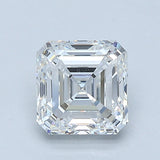 1.5 Carat Asscher - Natural Diamond - 1.51 - F - VS2 - EX - EX
