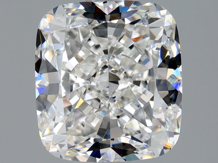 2 Carat Cushion Cut Natural Diamond - G VS2 - 2.01ct - VG Cut Grade