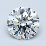 1 Carat Round - Natural Diamond - 1.31 - F - VVS2 - EX - EX - EX