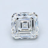 4 Carat Asscher - Natural Diamond - 4.01 - E - VS1 - EX - VG