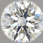 3/4 Carat Round Cut Natural Diamond - H VS2 - 0.74ct - EX Cut Grade