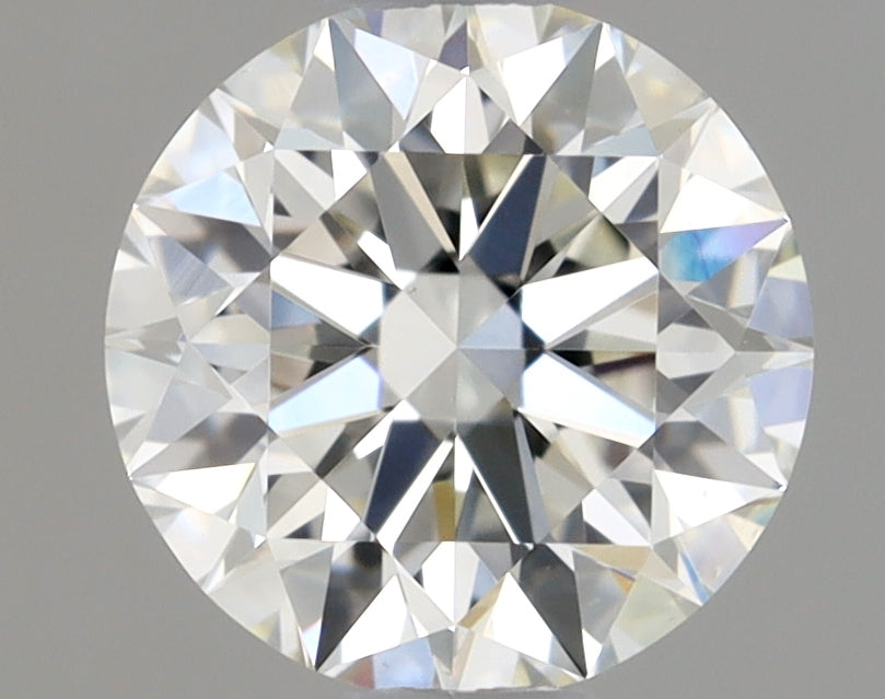 3/4 Carat Round Cut Natural Diamond - H VS2 - 0.74ct - EX Cut Grade