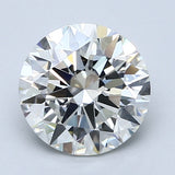 2 Carat Round - Natural Diamond - 2 - H - VS1 - EX - EX - EX