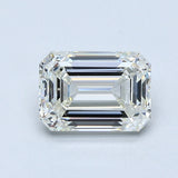 2 Carat Emerald - Natural Diamond - 1.81 - J - VVS1 - EX - EX - EX
