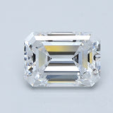 1 Carat Emerald - Natural Diamond - 1.2 - D - VS2 - EX - VG
