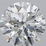 3 Carat Round - Natural Diamond - 3.1 - H - VVS2 - EX - EX - EX