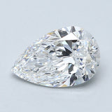 1.5 Carat Pear - Natural Diamond - 1.5 - D - SI1 - VG - EX - EX
