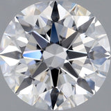 1 Carat Round - Natural Diamond - 1.07 - E - VVS1 - EX - EX - EX