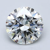 2 Carat Round - Natural Diamond - 2 - H - VS1 - EX - EX - EX