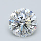 2 Carat Round - Natural Diamond - 2.01 - H - VS1 - VG - EX - VG