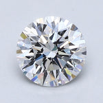 1 Carat Round Cut Natural Diamond - D VS2 - 1.22ct - EX Cut Grade