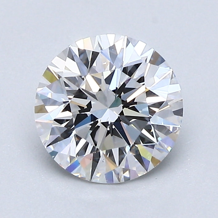 1 Carat Round Cut Natural Diamond - D VS2 - 1.22ct - EX Cut Grade