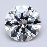 3 Carat Round - Natural Diamond - 3.02 - D - VS2 - EX - EX - EX