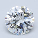 2.5 Carat Round - Natural Diamond - 2.5 - D - SI1 - EX - EX - EX